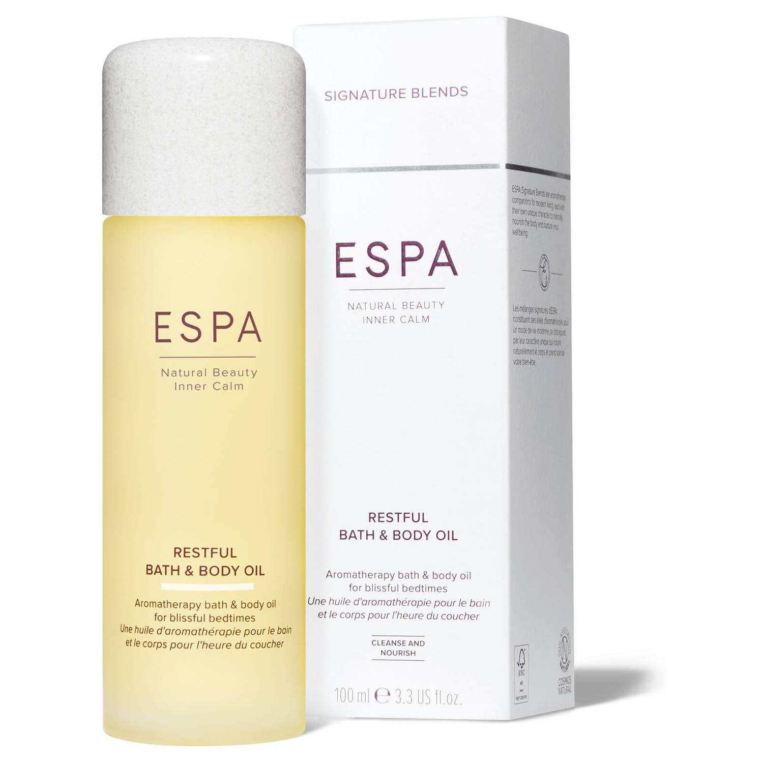 ESPA Restful Bath and Body Oil 100ml