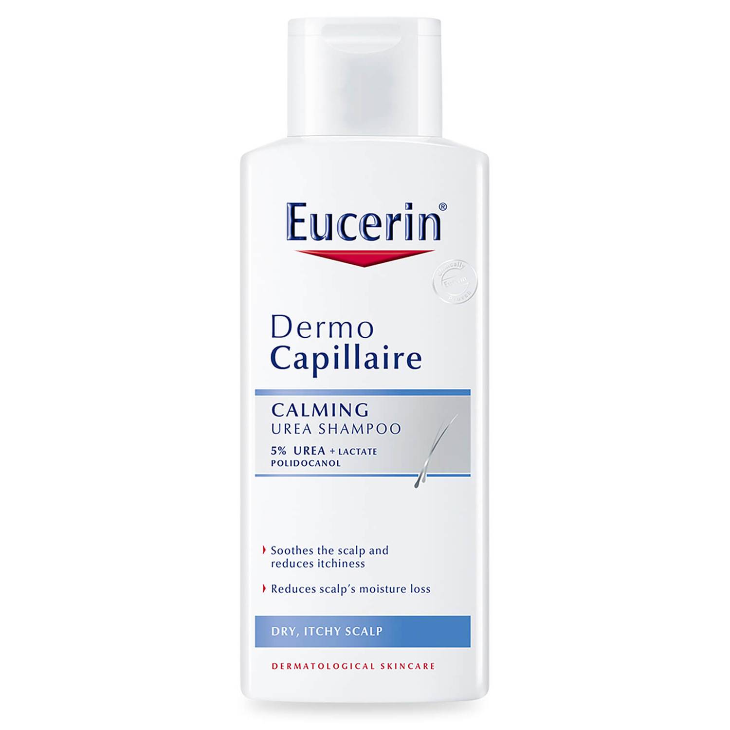 Eucerin DermoCapillaire Calming Urea Shampoo - 5% Urea 250ml