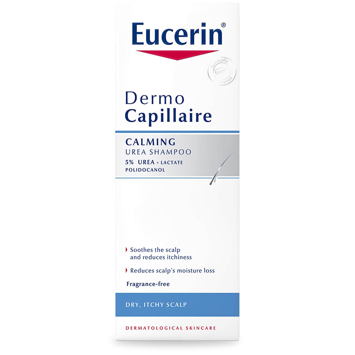 Eucerin DermoCapillaire Calming Urea Shampoo - 5% Urea 250ml