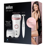 Braun Silk-épil 9 9/890 Epilator, White/Rose Gold