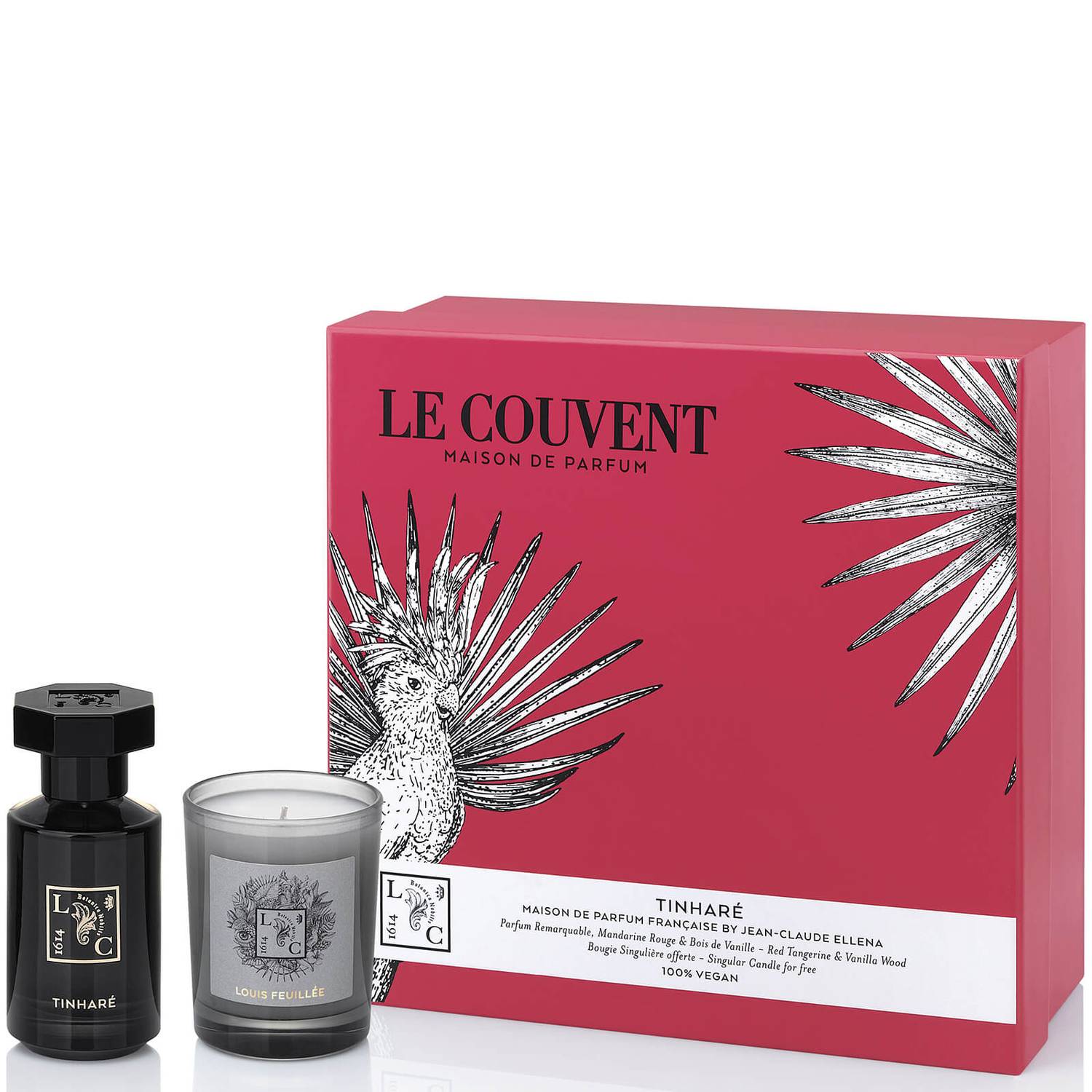 Le Couvent Remarkable Perfume Tinharé and Candle Louis Feuillée Coffret (Worth £80.00)