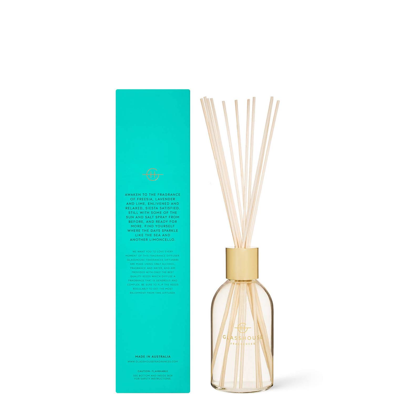 Glasshouse Fragrances Lost in Amalfi Diffuser 250ml