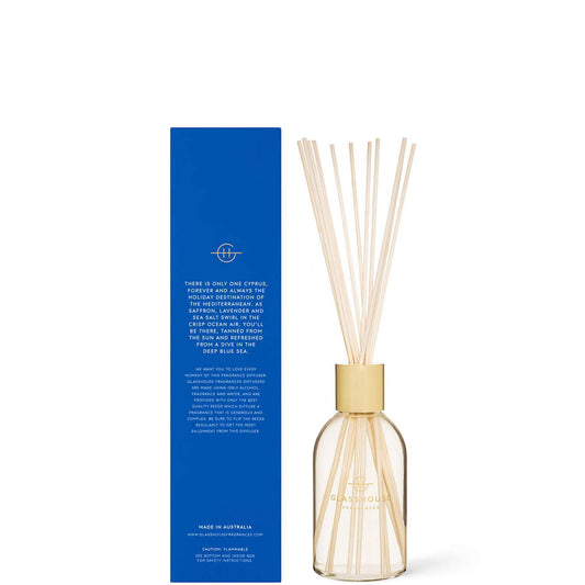 Glasshouse Fragrances Diving into Cyprus Diffuser 250ml