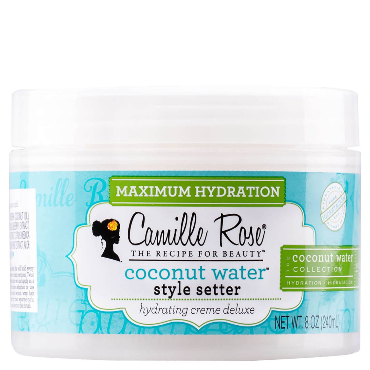 Camille Rose Coconut Water Style Setter Hydrating Crème Deluxe 240ml