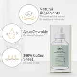 AHC Natural Essential Face Mask Hydrating and Calming for Tired Skin