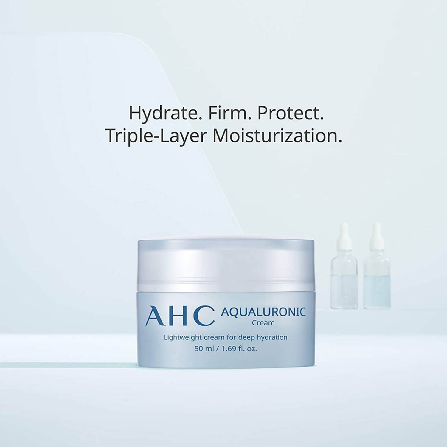 AHC Face Cream Aqualuronic Hydrating Triple Hyaluronic Acid  50ml