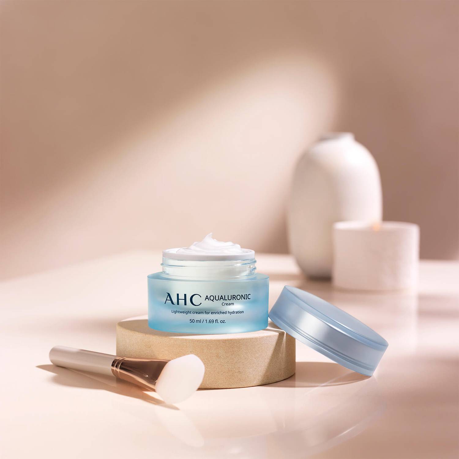 AHC Face Cream Aqualuronic Hydrating Triple Hyaluronic Acid  50ml