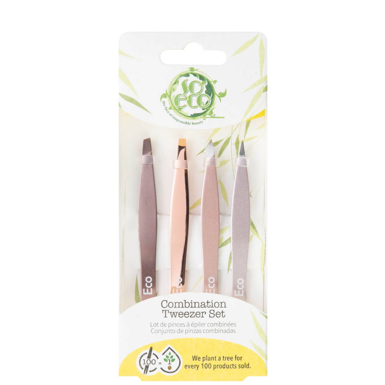 So Eco Tweezer Set (4 Pieces)