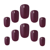 Elegant Touch Perfect Plum Nails