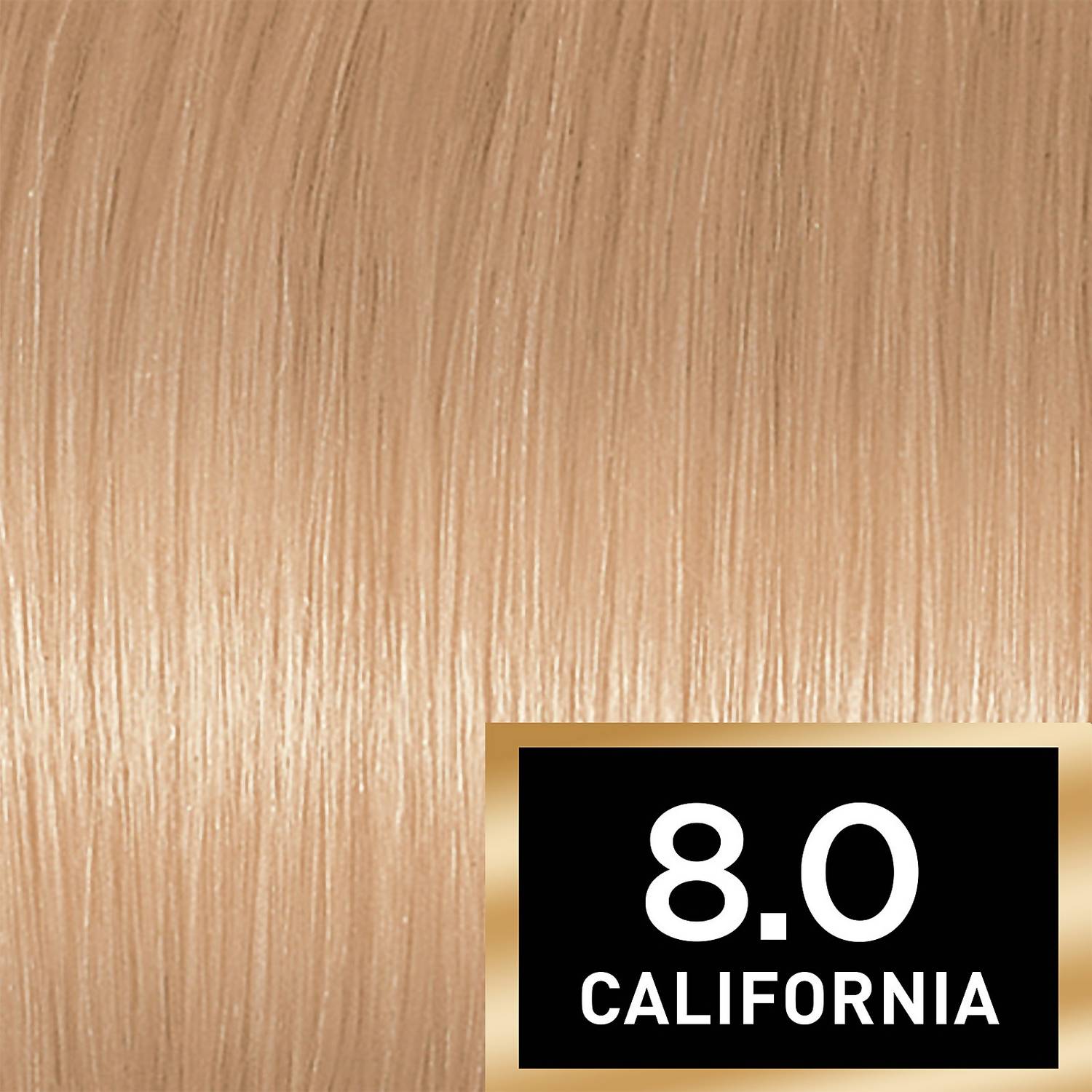 8 California Natural Mid Blonde