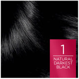 1 Natural Darkest Black