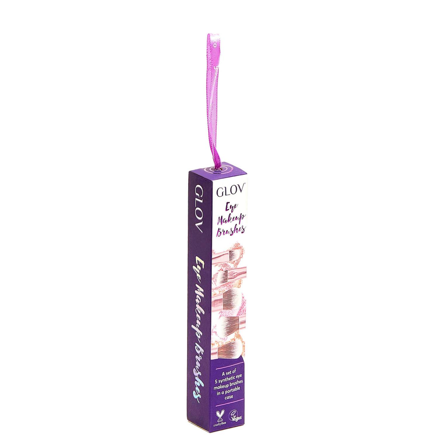 GLOV Eye Makeup Brushes Pink