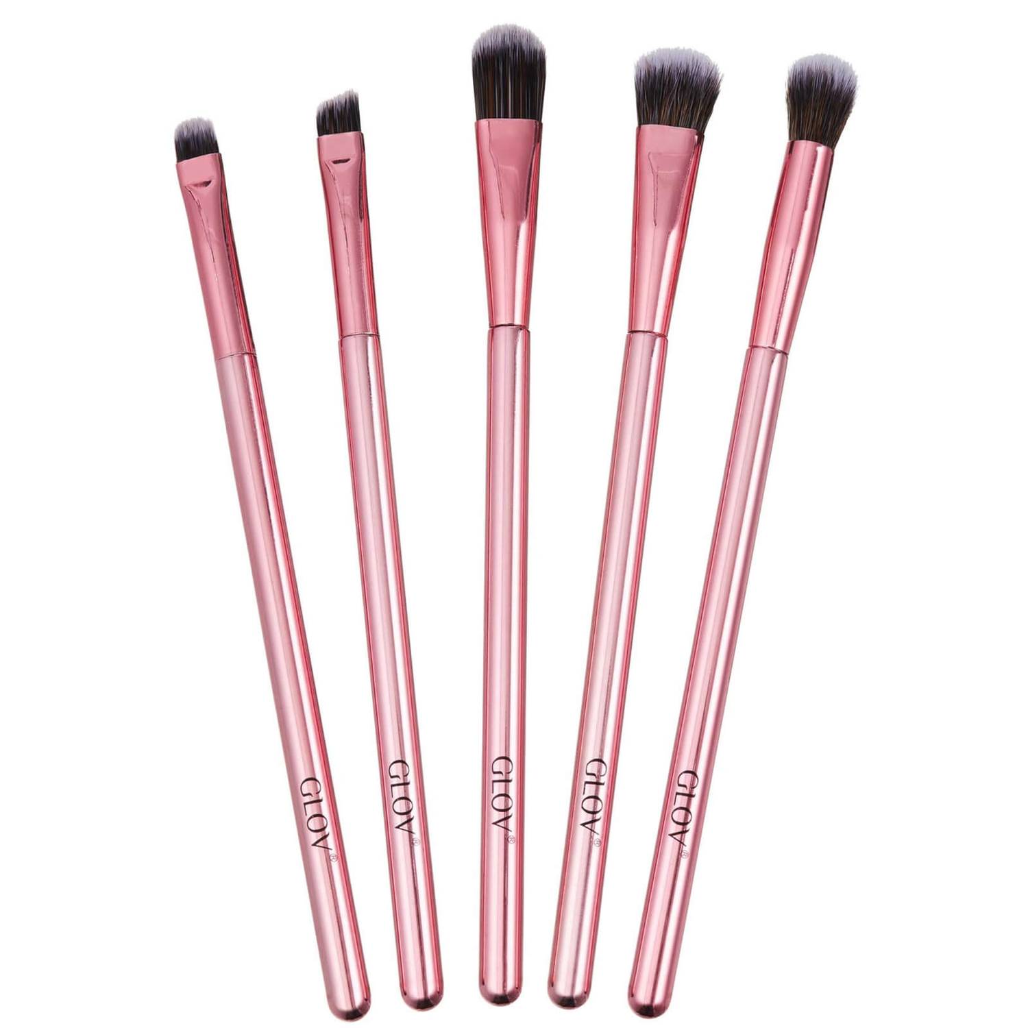 GLOV Eye Makeup Brushes Pink