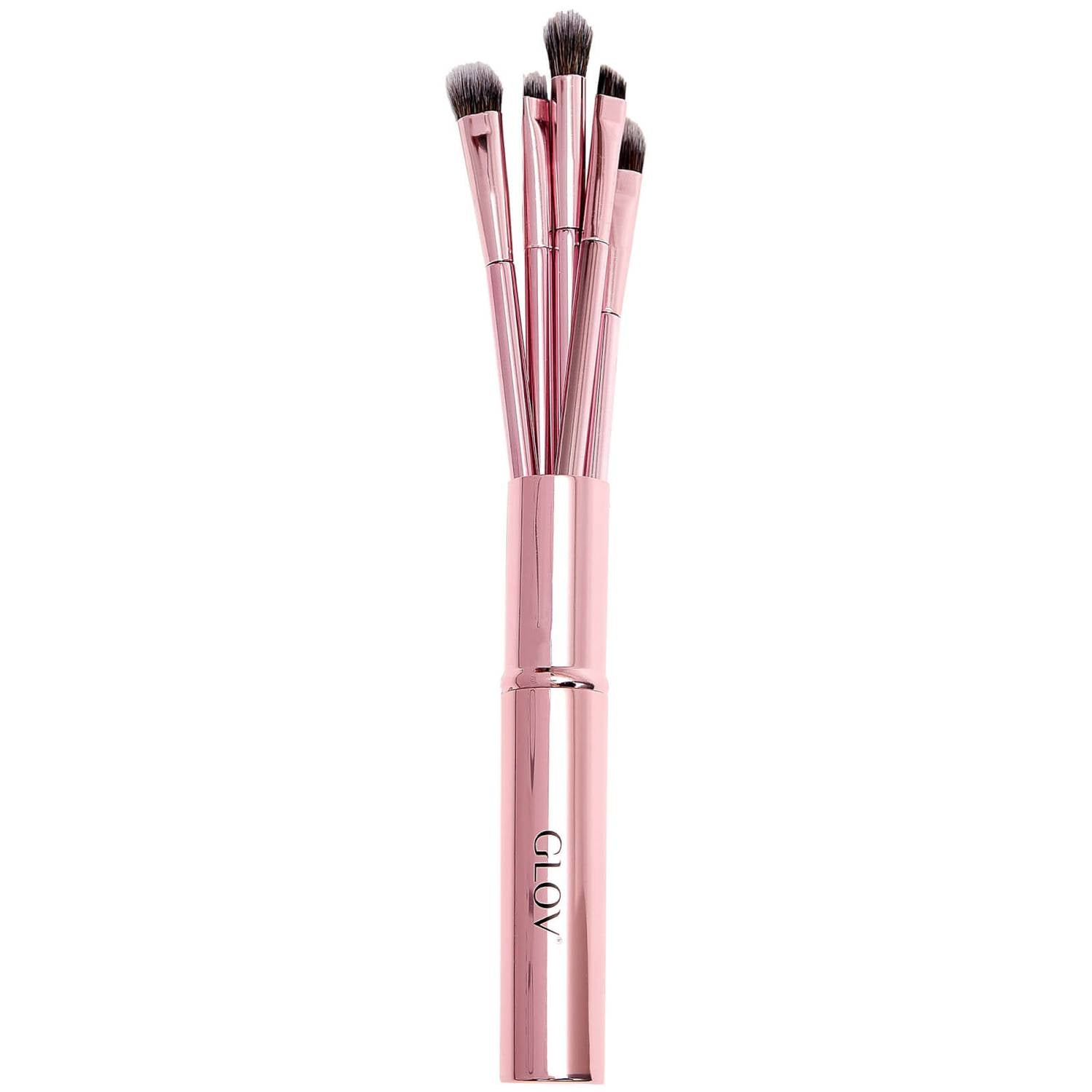 GLOV Eye Makeup Brushes Pink