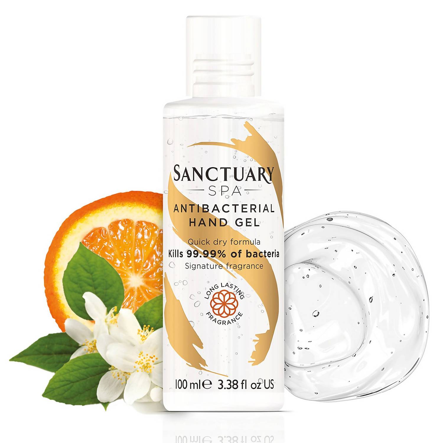 Sanctuary Spa Antibacterial Hand Gel 100ml