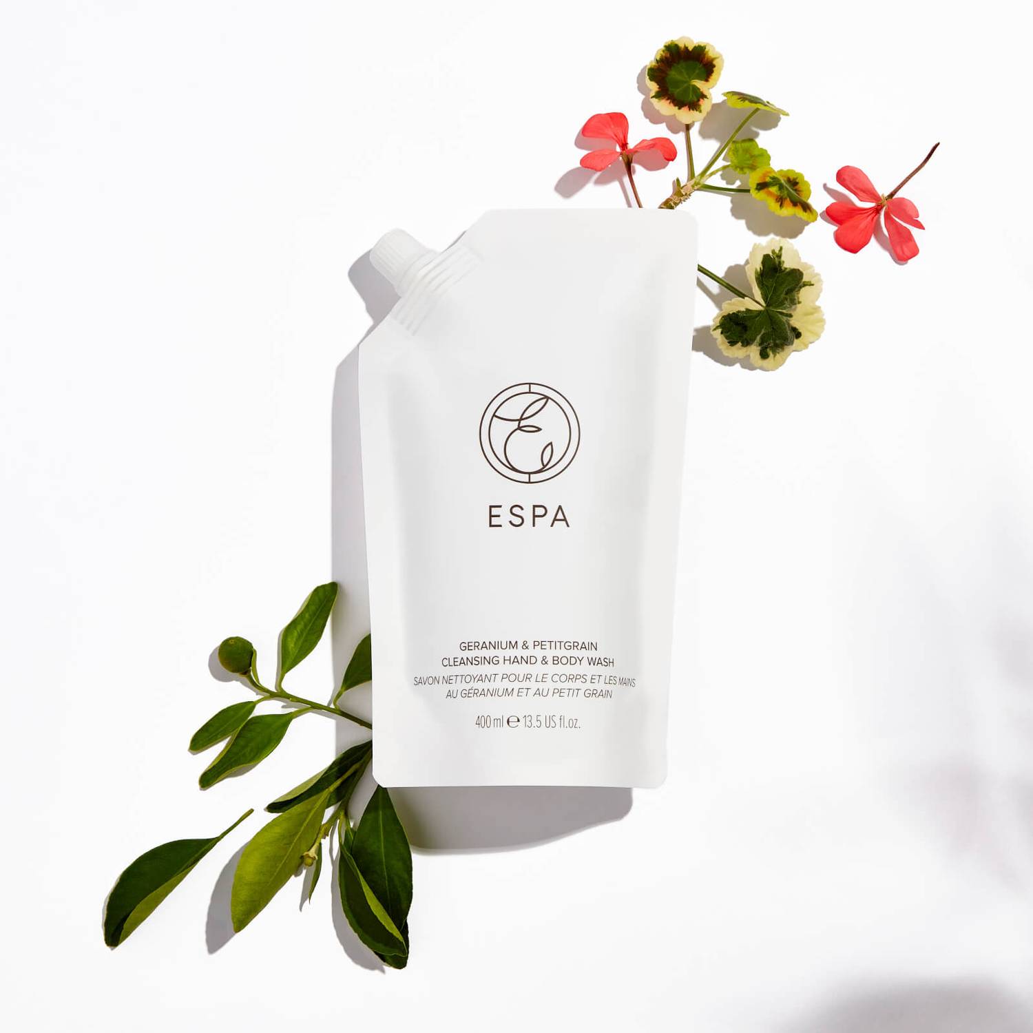 ESPA Geranium and Petitgrain Cleansing Hand and Body Wash 400ml