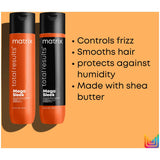 Matrix Total Results Mega Sleek Shea Butter Smoothing Shampoo and Conditioner 300ml Duo for Frizzy Hair