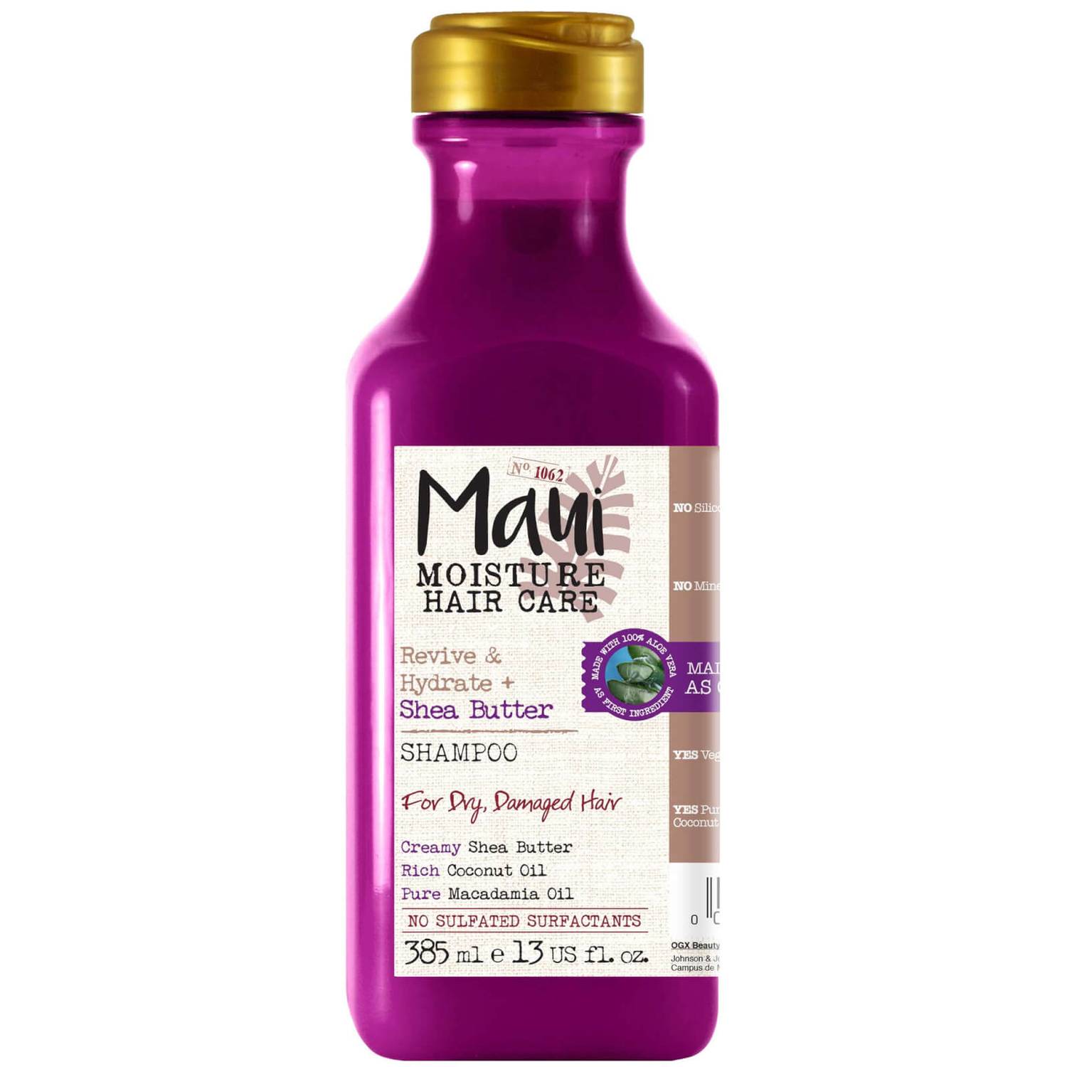 Maui Moisture Revive and Hydrate+ Shea Butter Shampoo 385ml