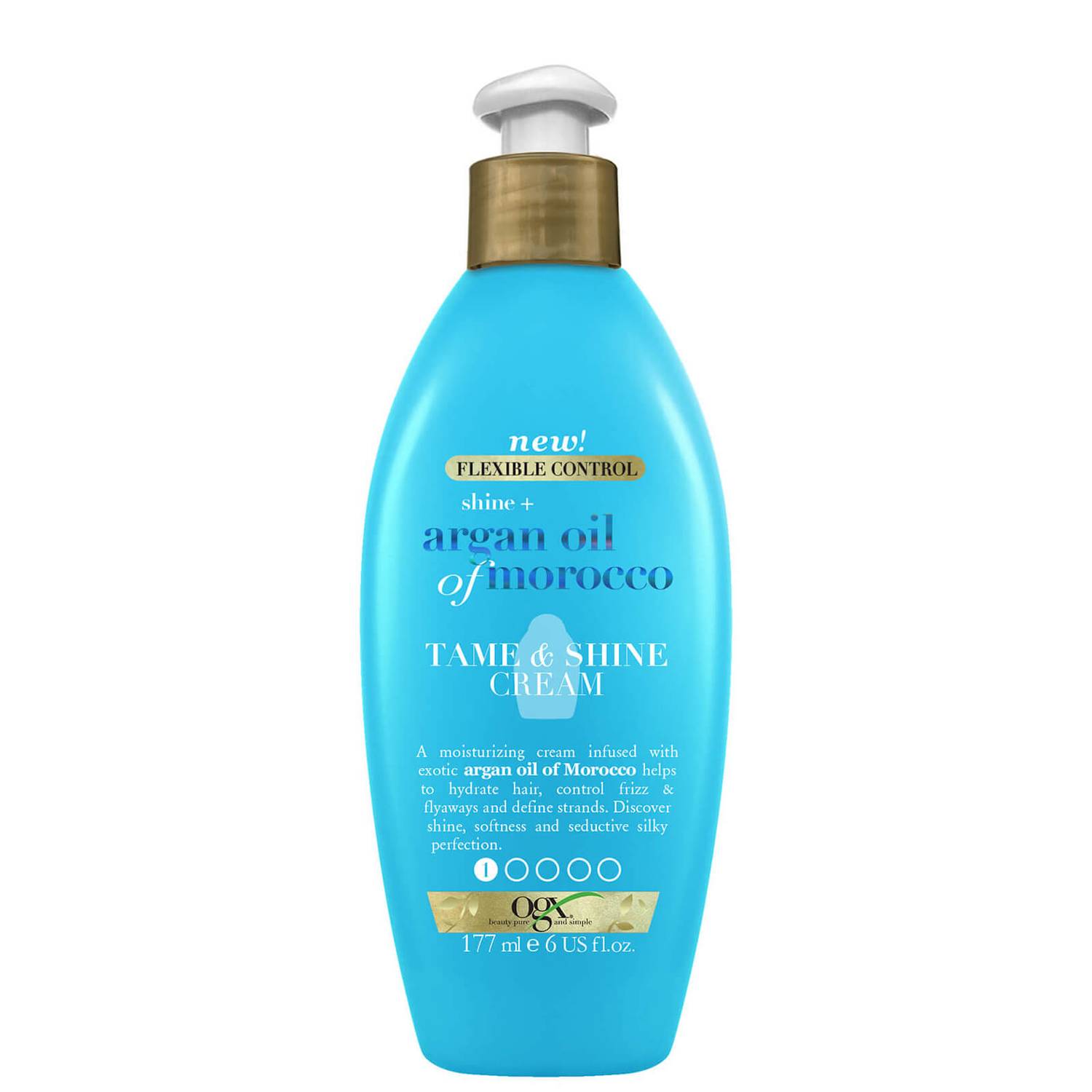 OGX Shine+ Argan Oil of Morocco Tame and Shine Cream 177ml