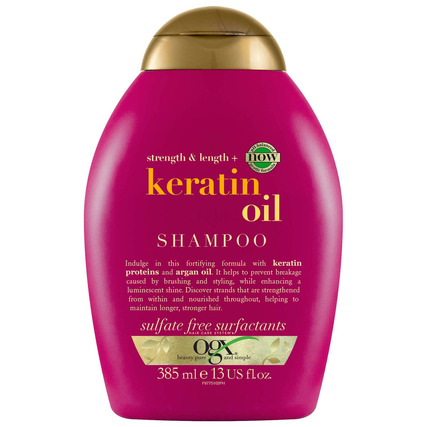 OGX Anti-Breakage Keratin Oil Shampoo 385ml