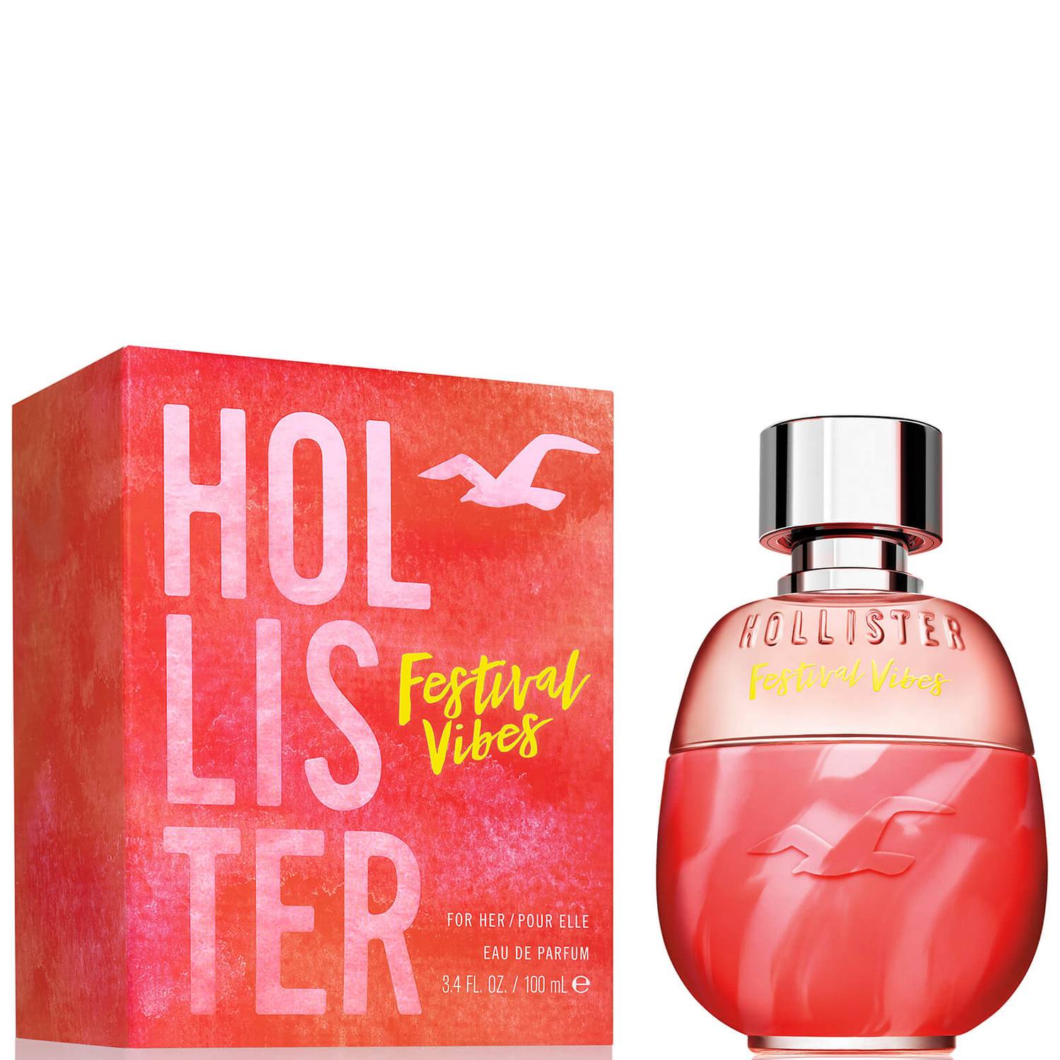 Hollister Women's Festival Vibes Eau de Parfum 100ml