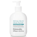 this works Stress Check Clean Hands Gel 250ml