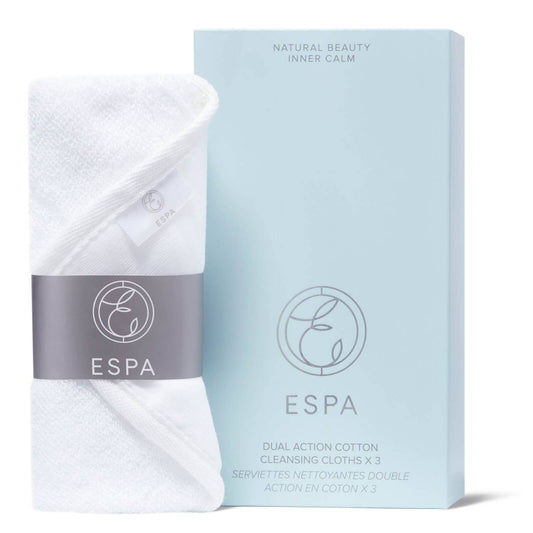 ESPA Dual Action Cotton Cleansing Cloths (Set of 3)