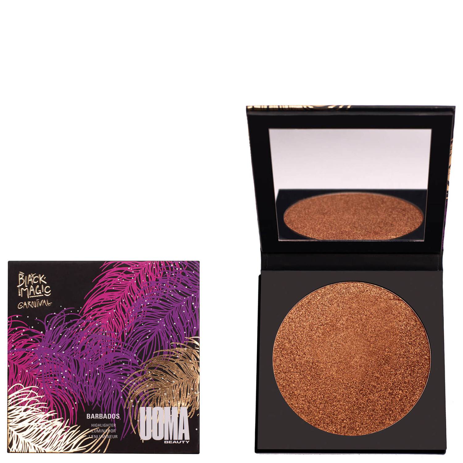 UOMA Beauty Black Magic Carnival Bronze and Highlighter - Barbados