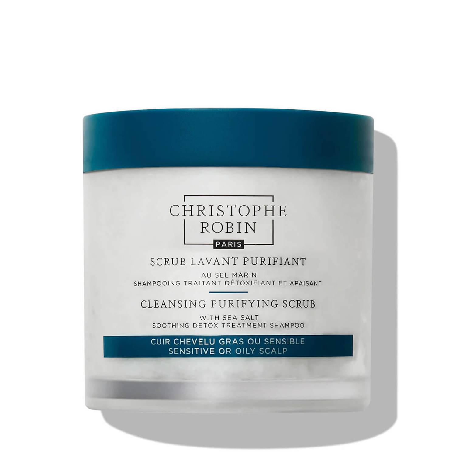 Christophe Robin Cleansing Purifying Scrub with Sea Salt 250ml