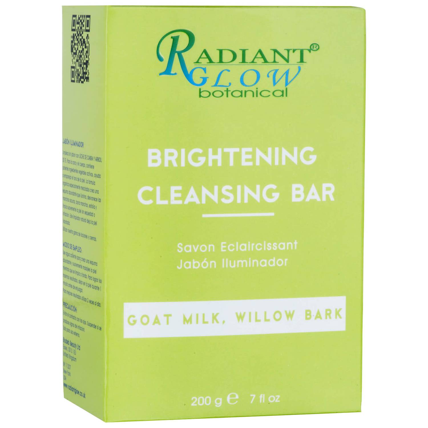 Radiant Glow Botanical Brightening Cleansing Bar 210g