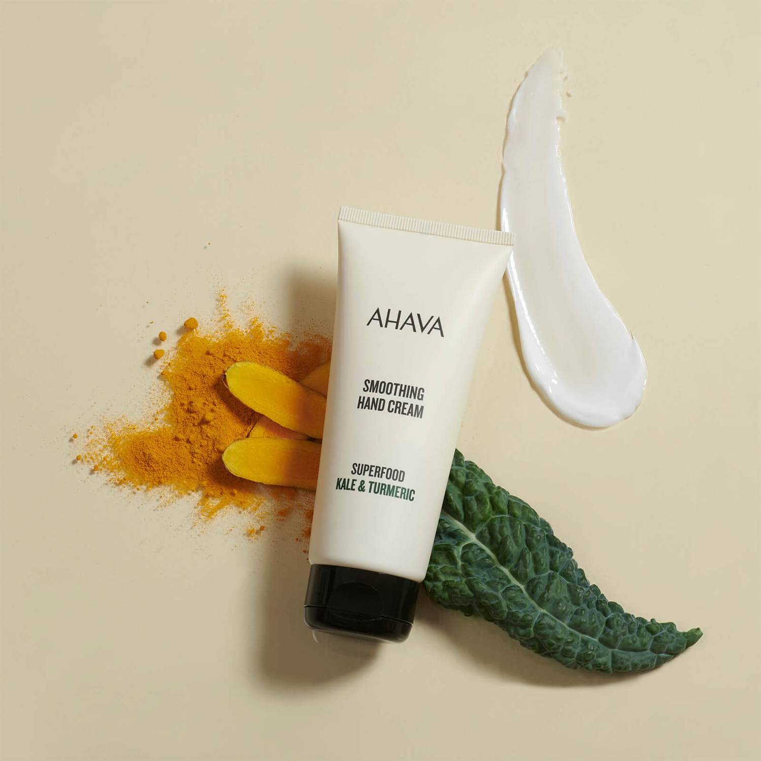 AHAVA Smoothing Kale and Turmeric Hand Cream 100ml