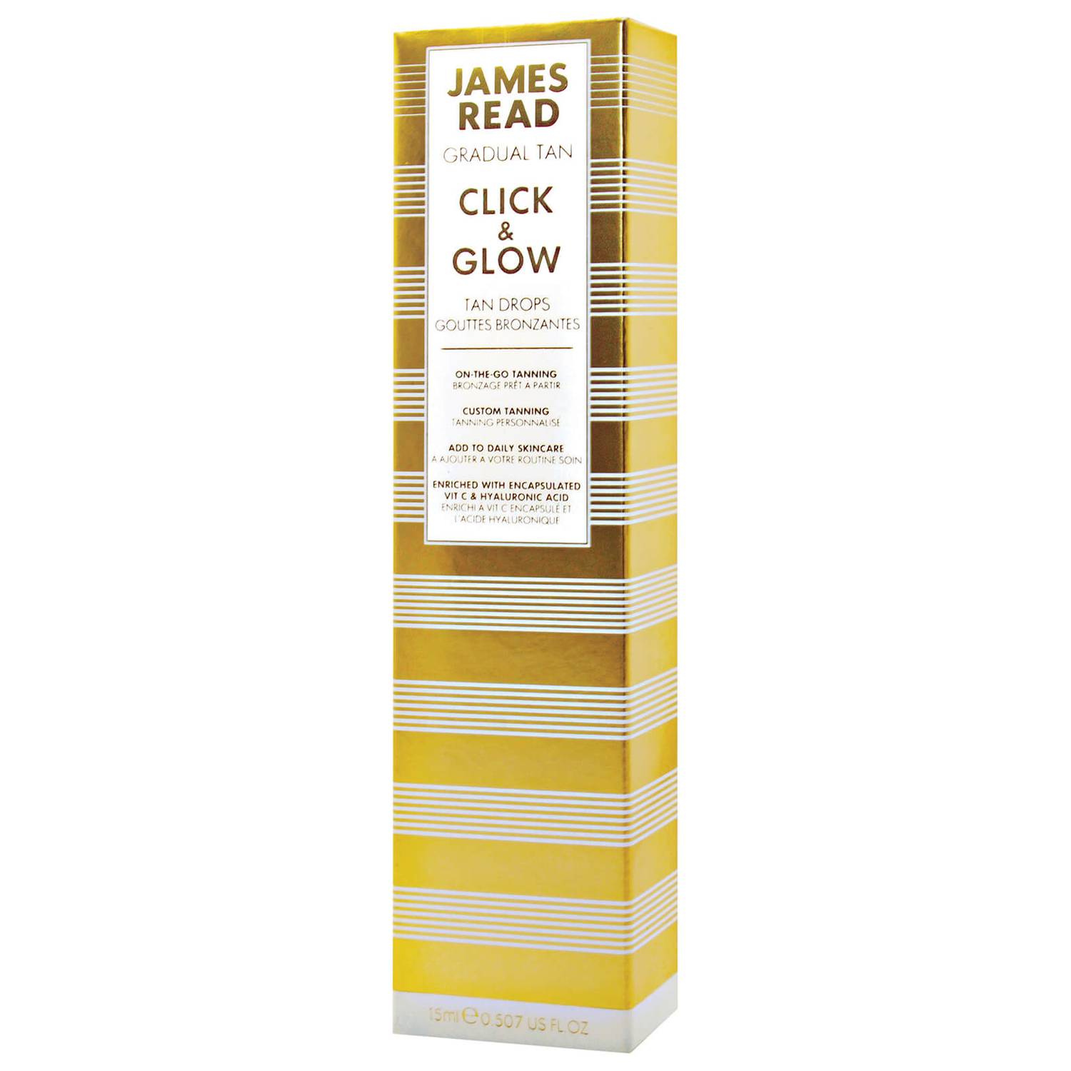 James Read Click and Glow Drops 15ml