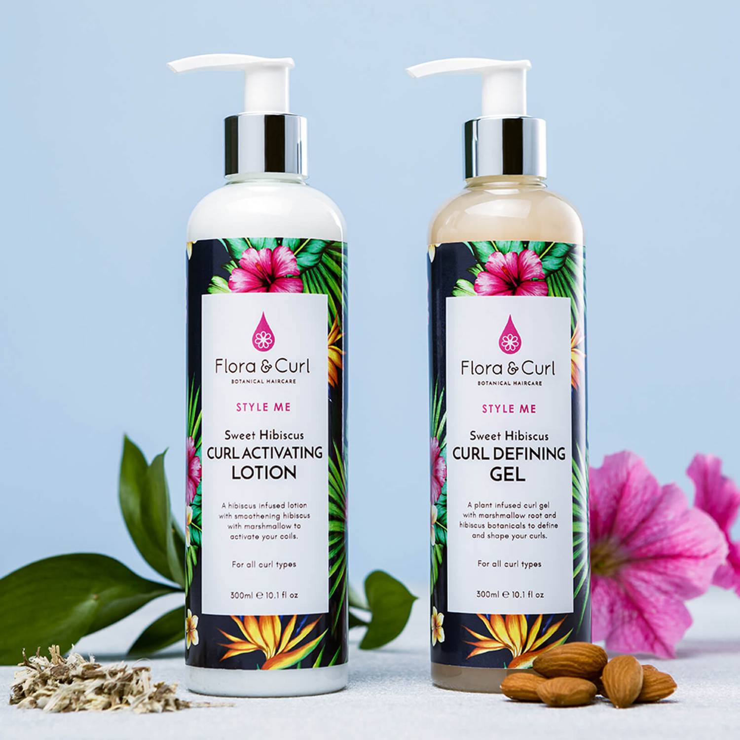 Flora & Curl Sweet Hibiscus Curl Defining Gel 300ml