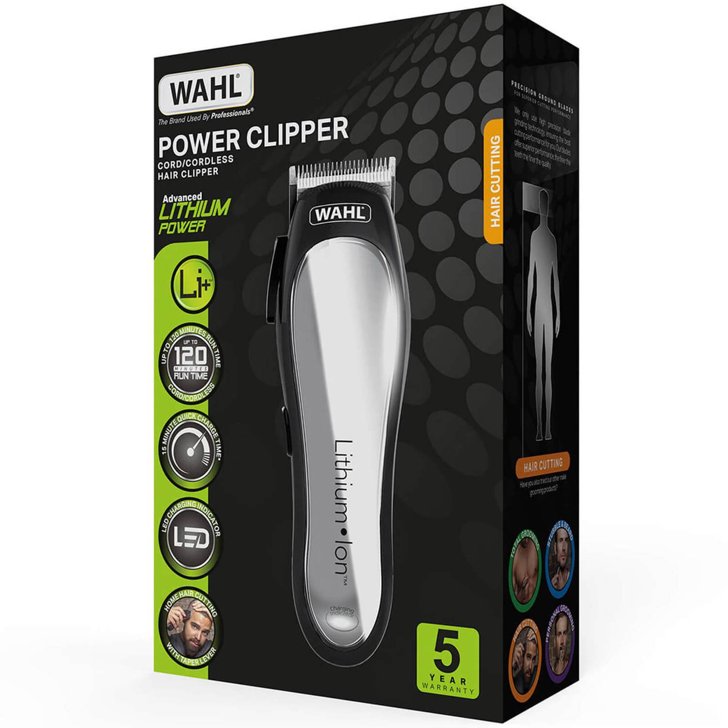 Wahl Clipper Kit Lithium Power Black