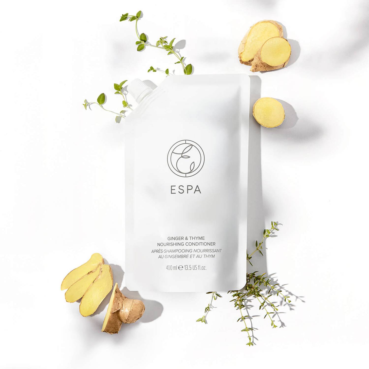 ESPA Essentials Nourishing Conditioner 400ml - Ginger and Thyme