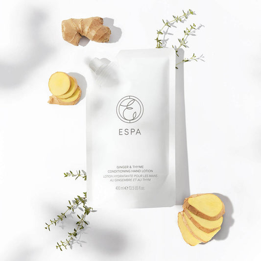 ESPA Essentials Conditioning Hand Lotion 400ml - Ginger and Thyme