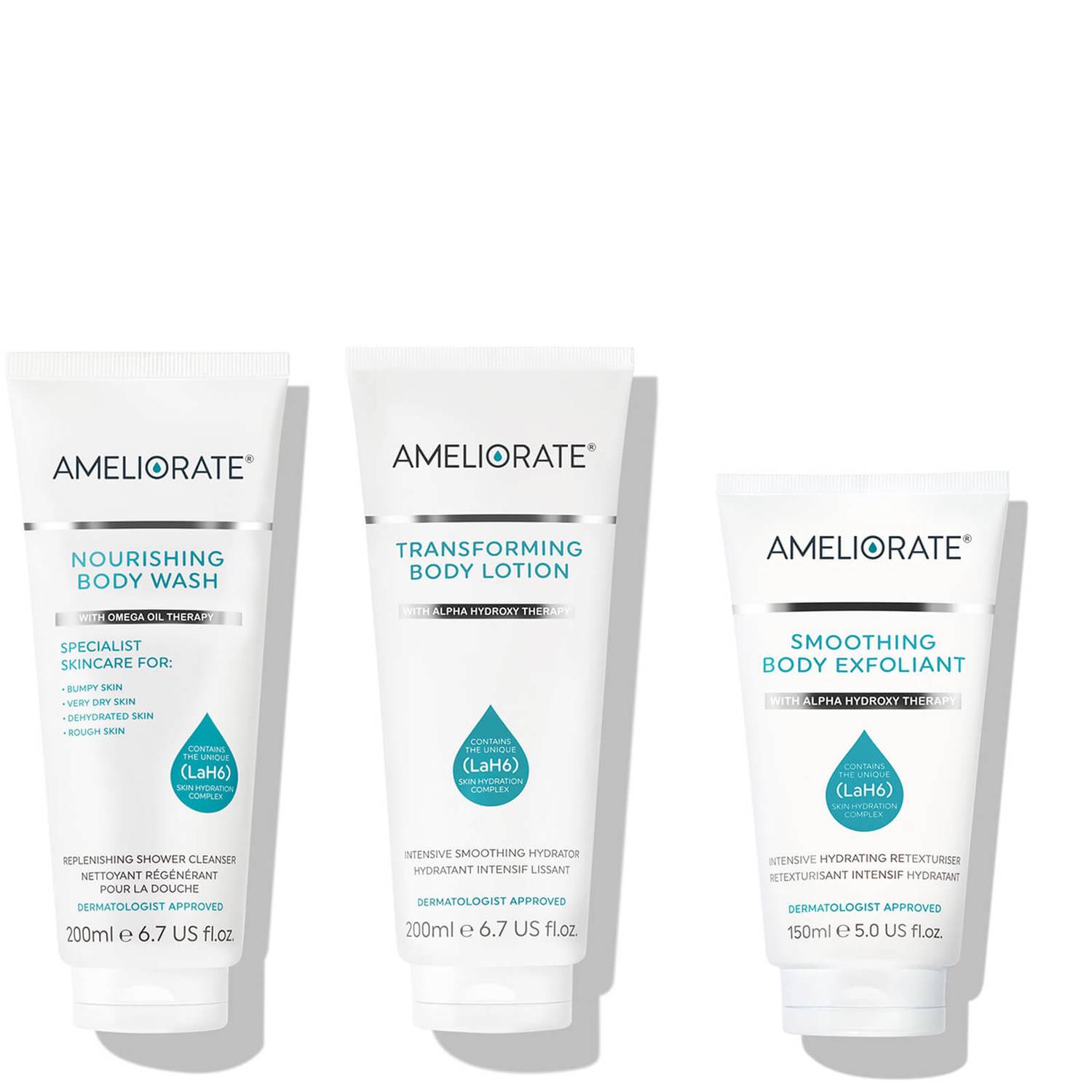 AMELIORATE Smooth Skin Heroes Bundle (Worth £50.50)