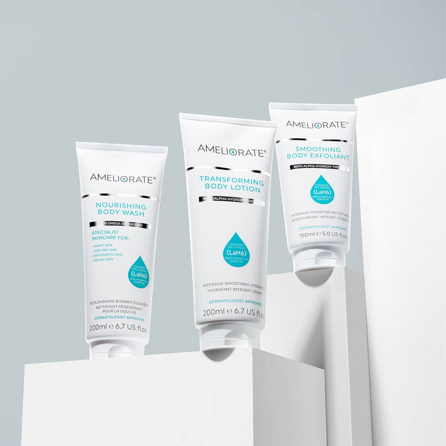 AMELIORATE Smooth Skin Heroes Bundle (Worth £50.50)