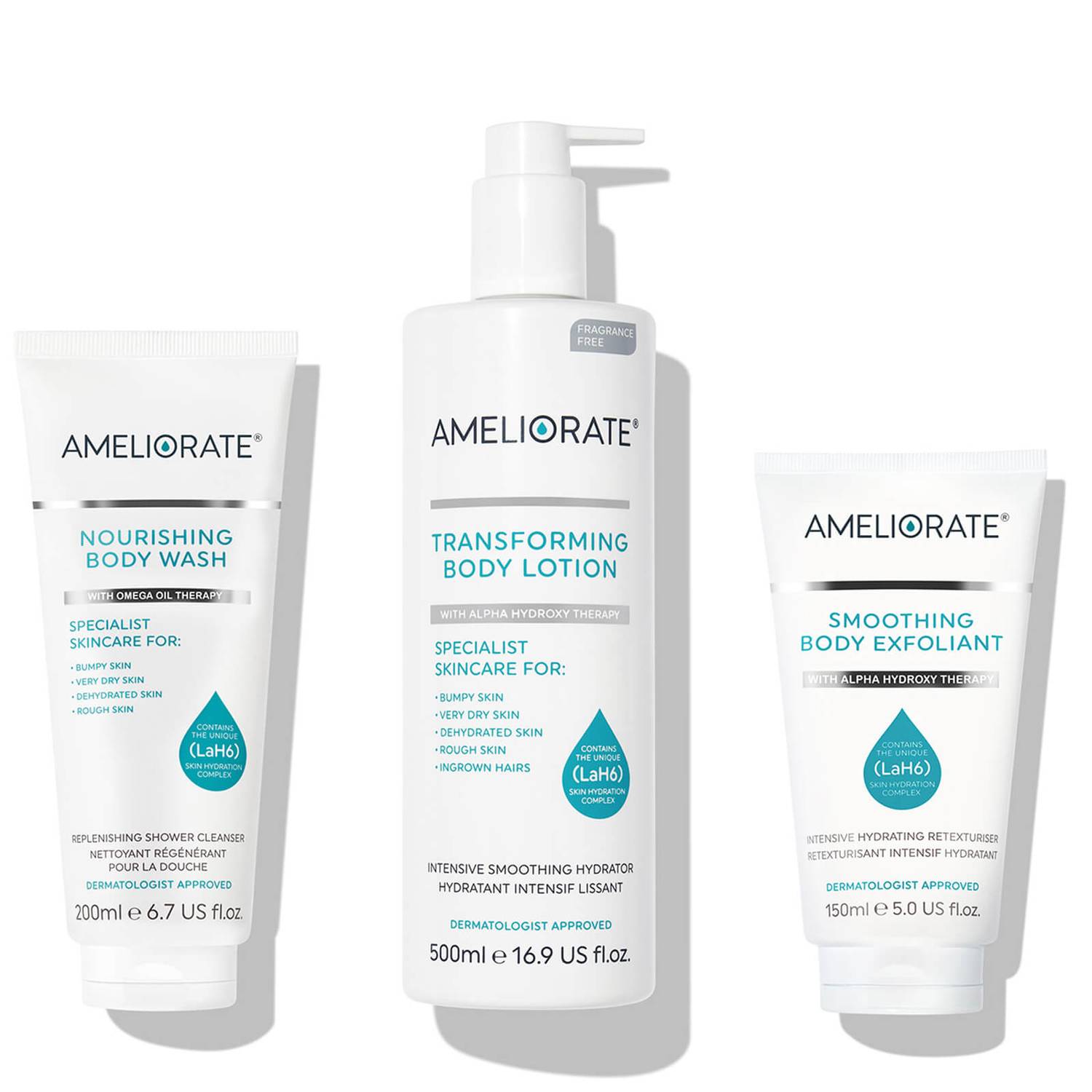 AMELIORATE Smooth Skin Supersize Bundle (Worth £67.00)