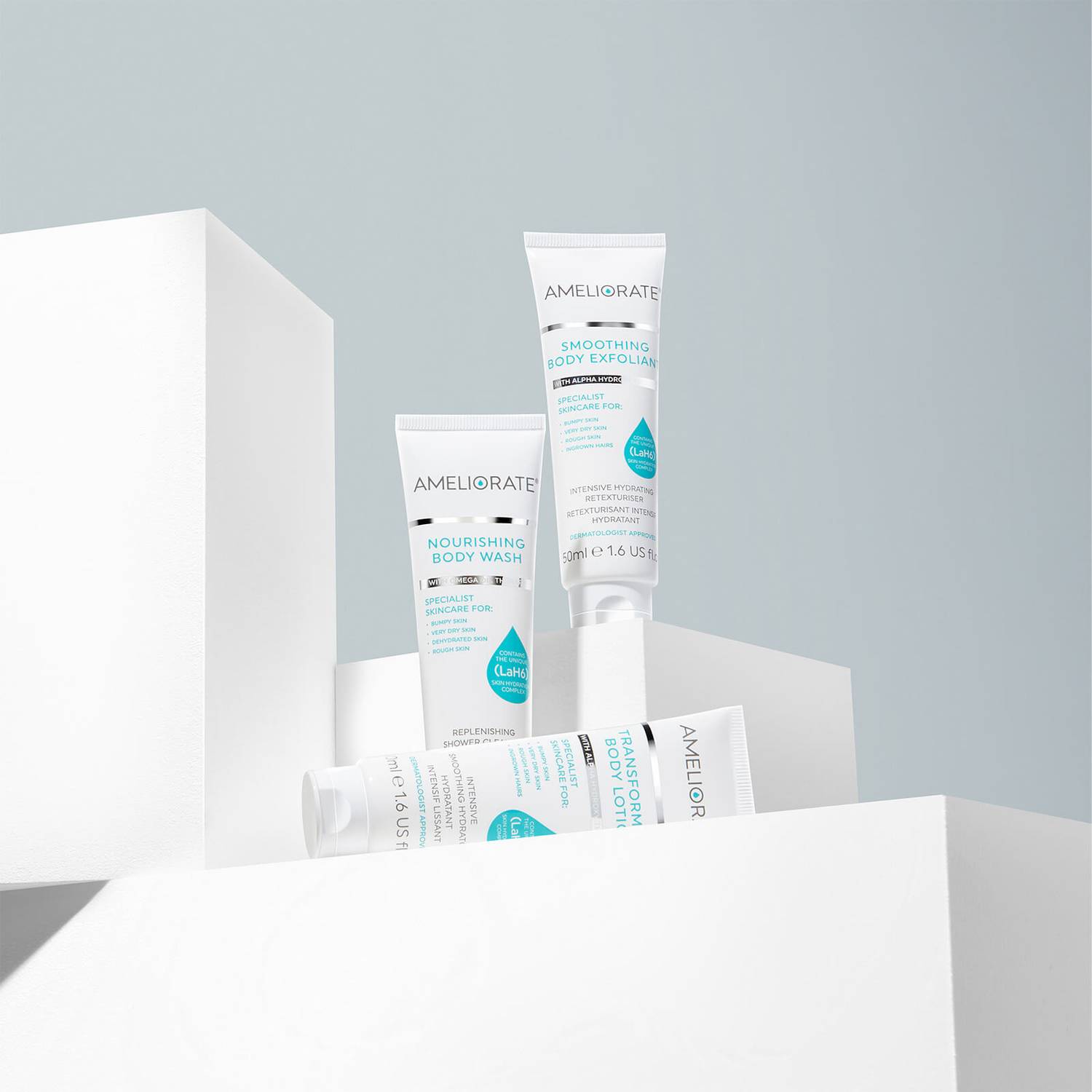 AMELIORATE 3 Steps to Smooth Skin