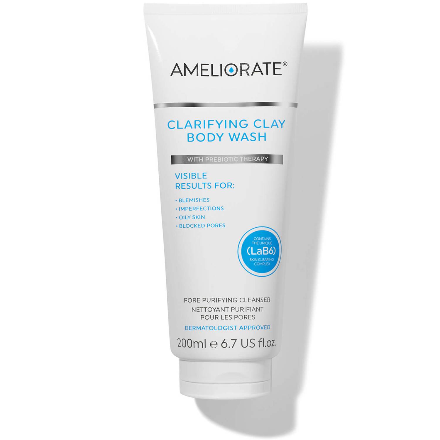 AMELIORATE Clarifying Clay Body Wash 200ml