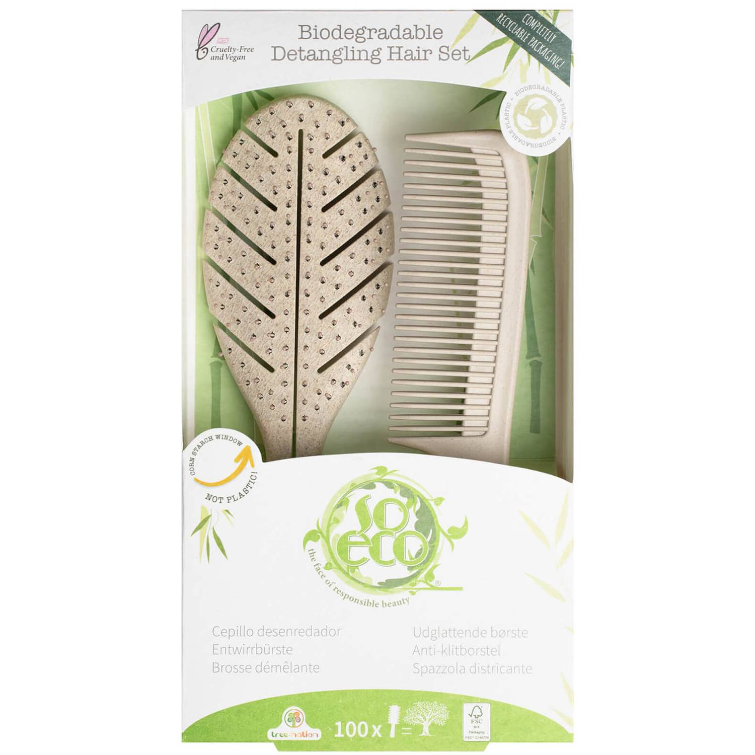 So Eco Biodegradable Blow Dry Hair Set