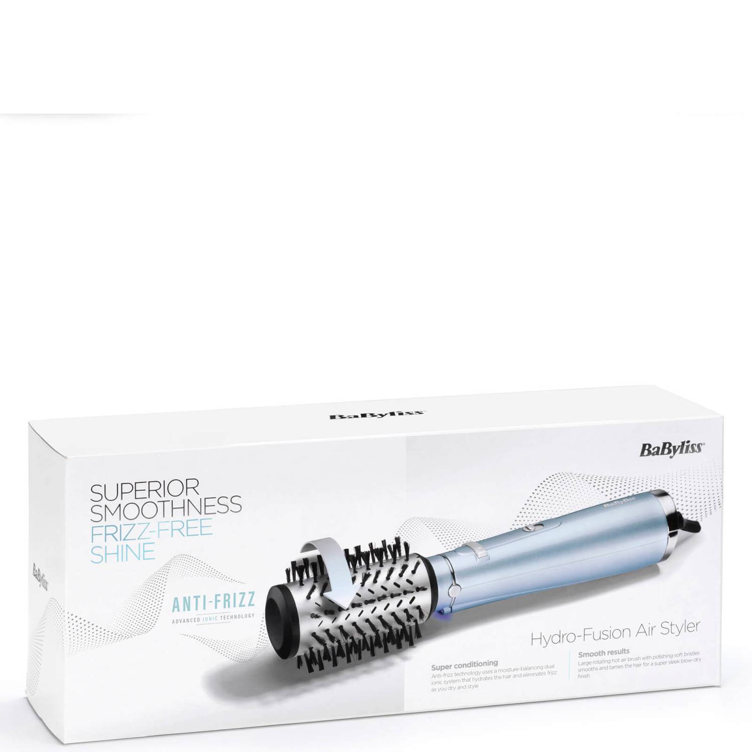 BaByliss Hydro Fusion Anti Frizz Rotating Hot Air Styler