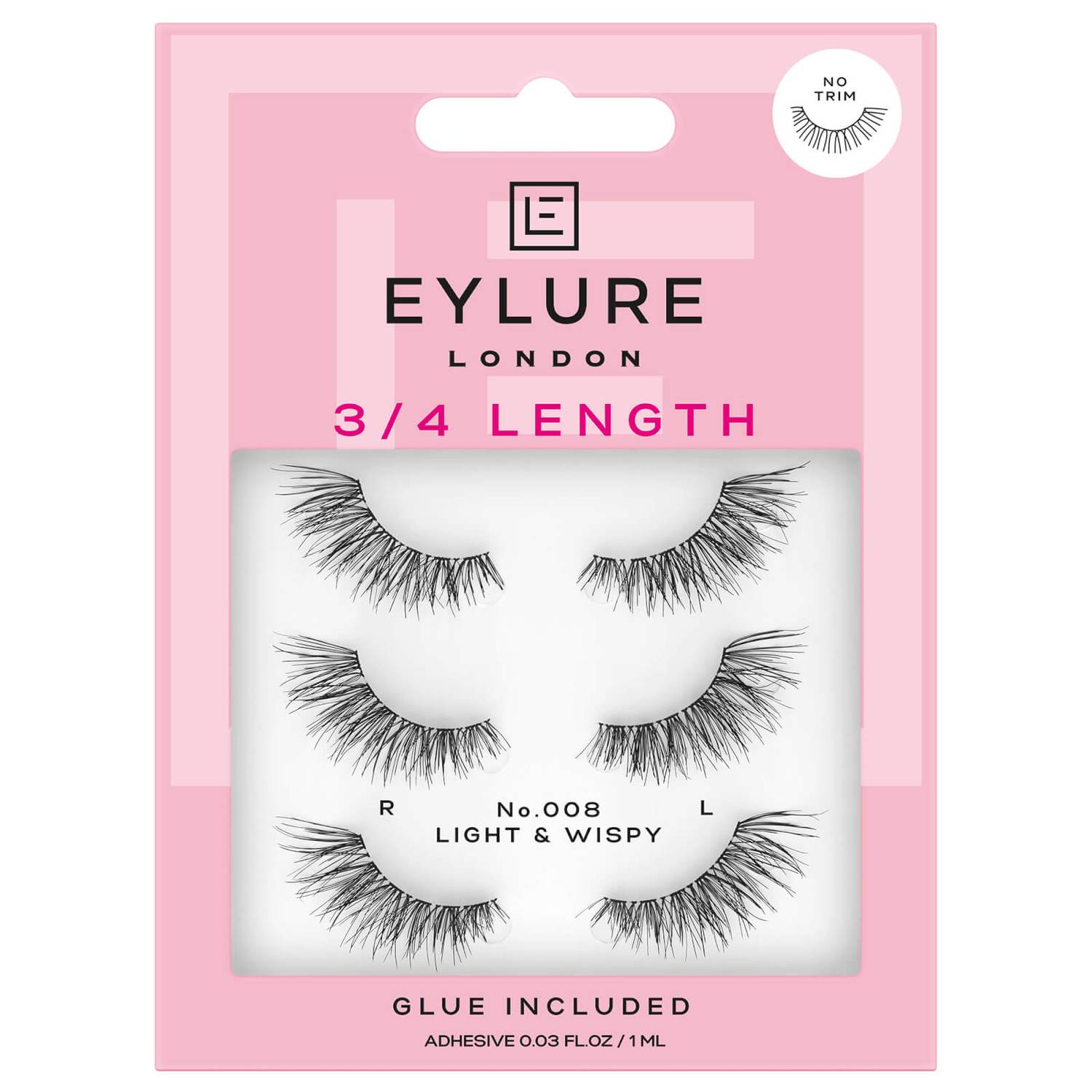 Eylure Fluttery Light 008 Multipack