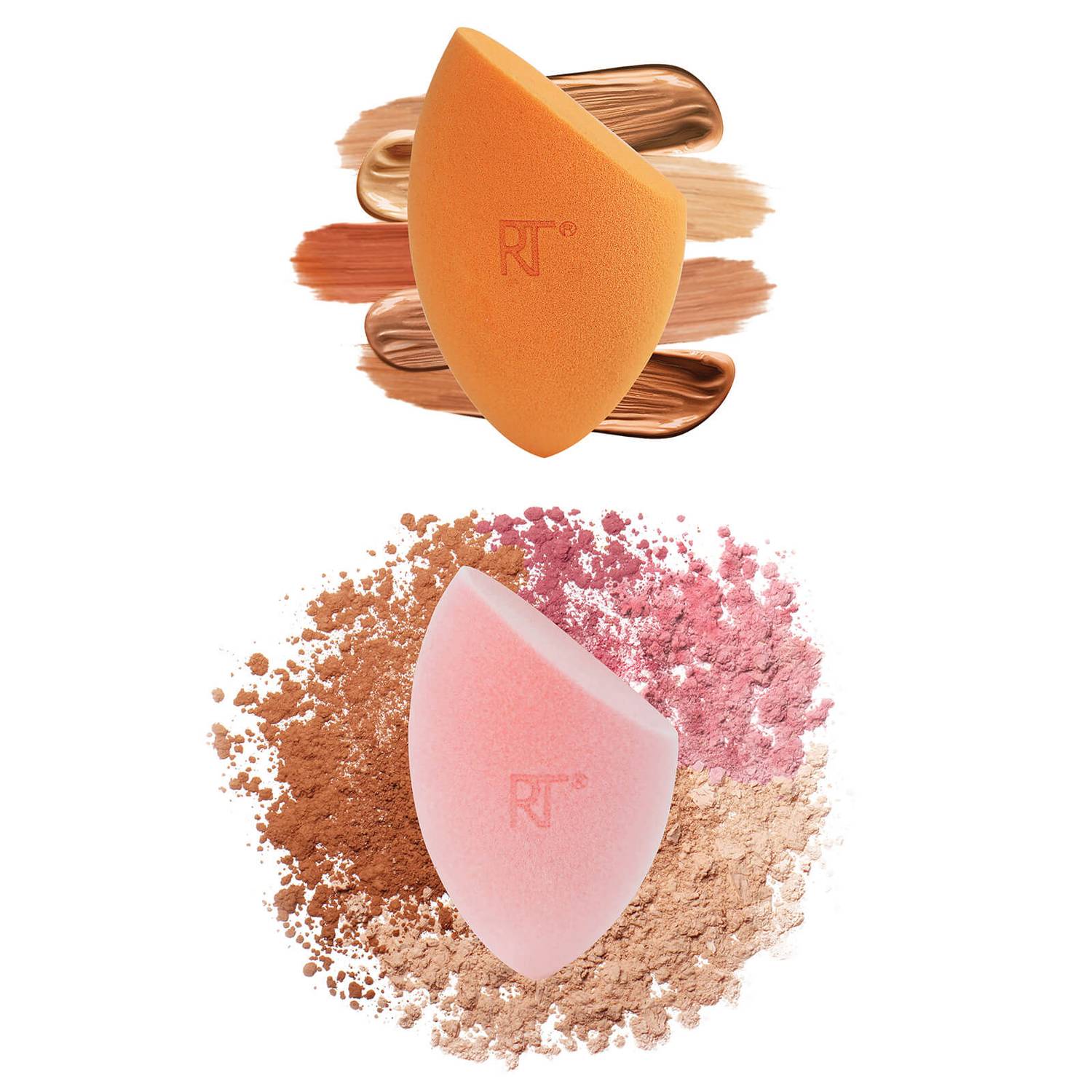 Real Techniques Miracle Complexion Sponge and Miracle Powder Sponge (Worth £13.00)