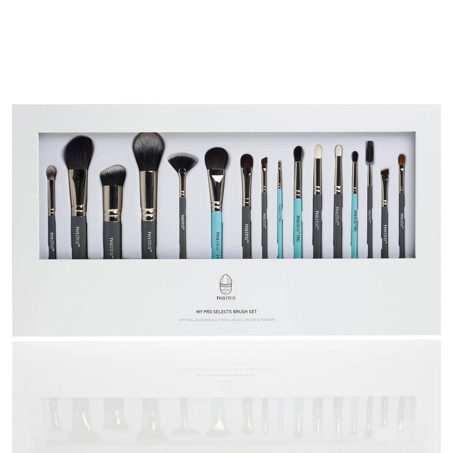 MYKITCO. My Pro Selects Makeup Brush Set