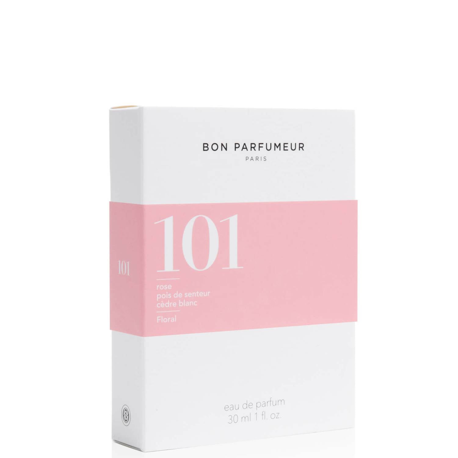 Bon Parfumeur 101 Rose Sweet Pea White Cedar Eau de Parfum - 30ml