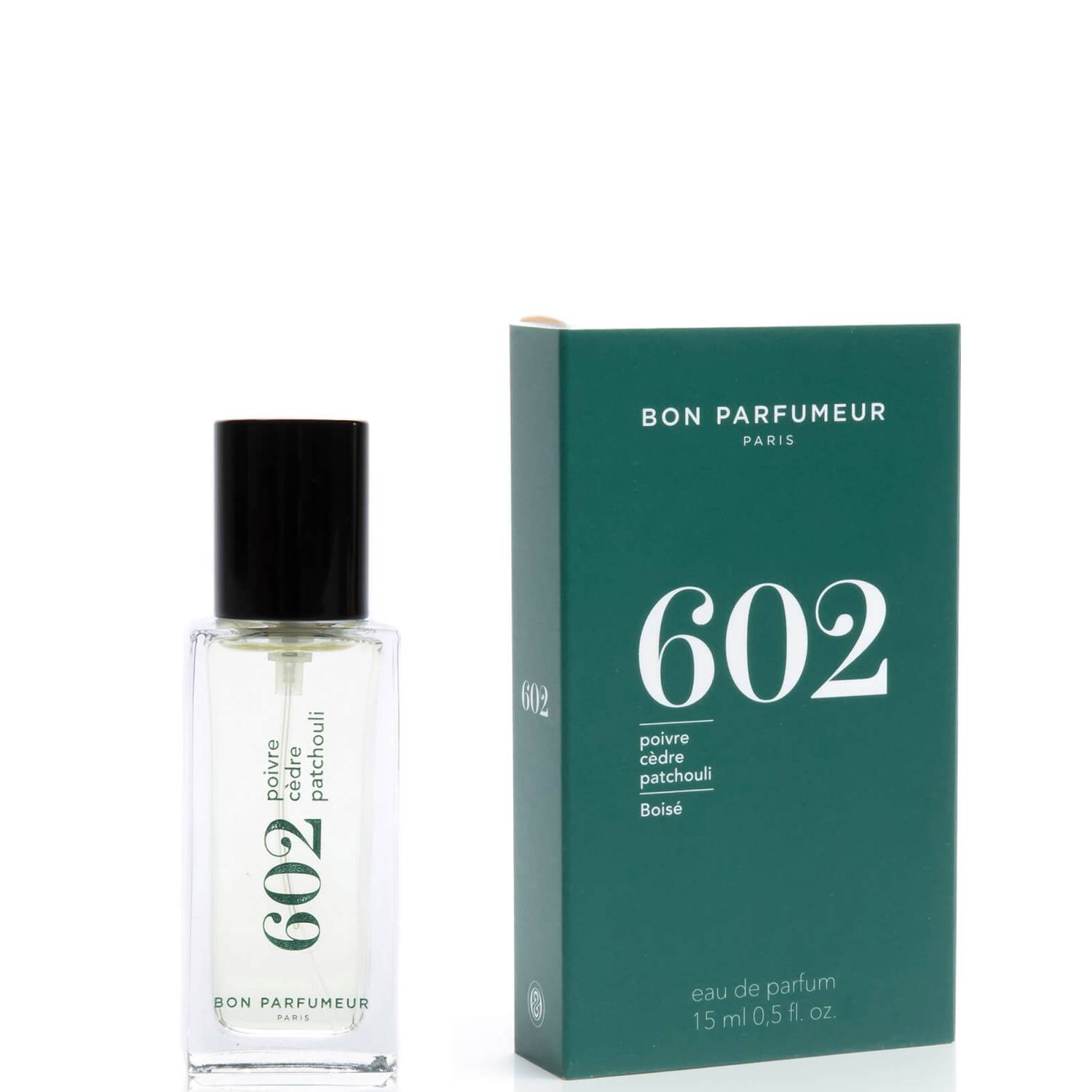 Bon Parfumeur 602 Pepper Cedar Patchouli Eau de Parfum - 15ml