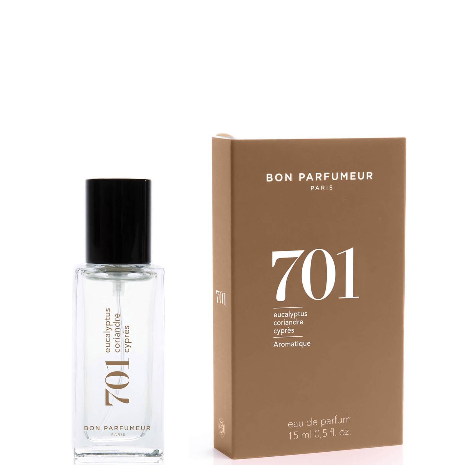 Bon Parfumeur 701 Eucalyptus Coriander Cypress Eau de Parfum - 15ml