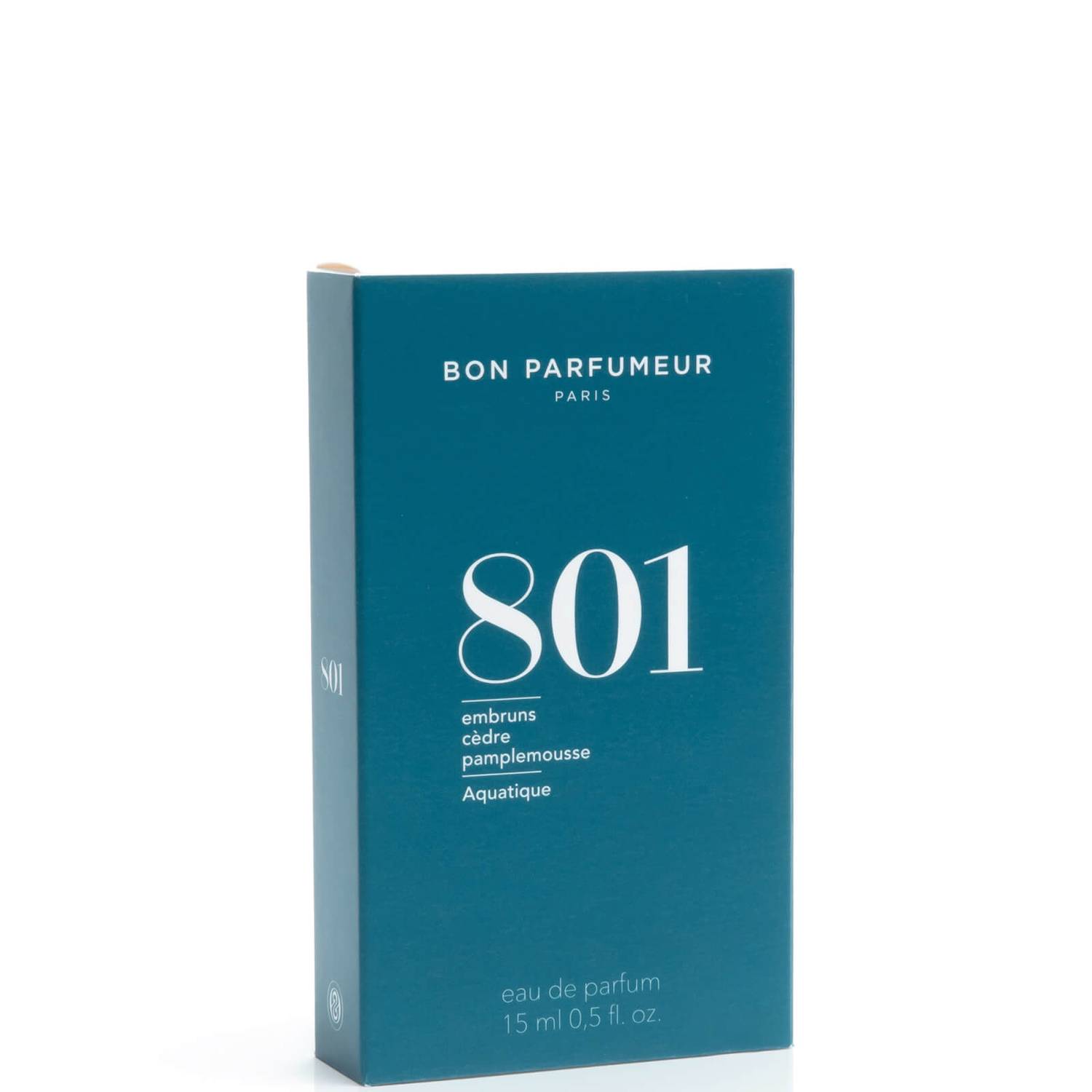 Bon Parfumeur 801 Sea Spray Cedar Grapefruit Eau de Parfum - 15ml